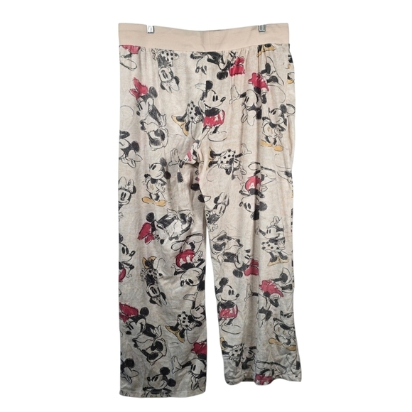 Disney's Mickey Mouse Women's Fleece Pajama Long Pants Size XL Velvety Soft - Picture 2 of 10